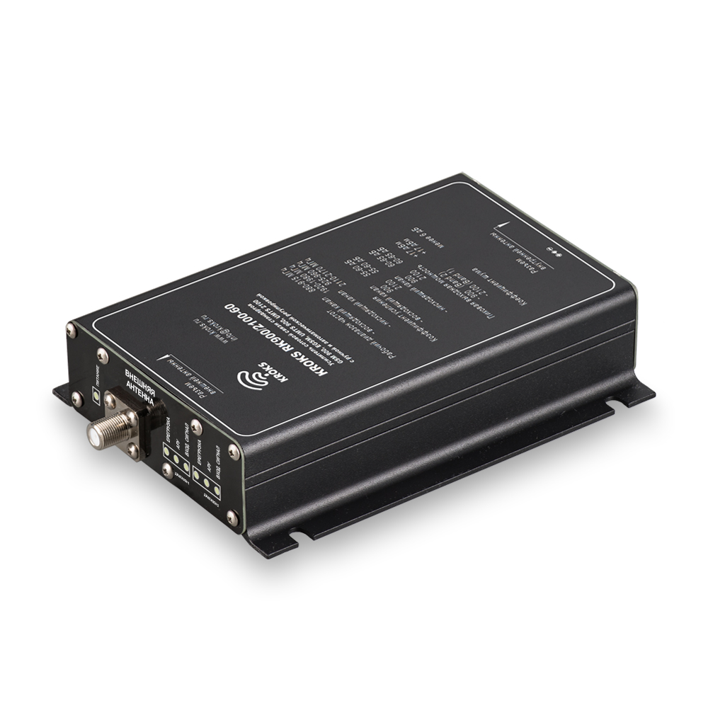 Двухдиапазонный репитер GSM900 и 3G сигнала 60дБ KROKS RK900/2100-60