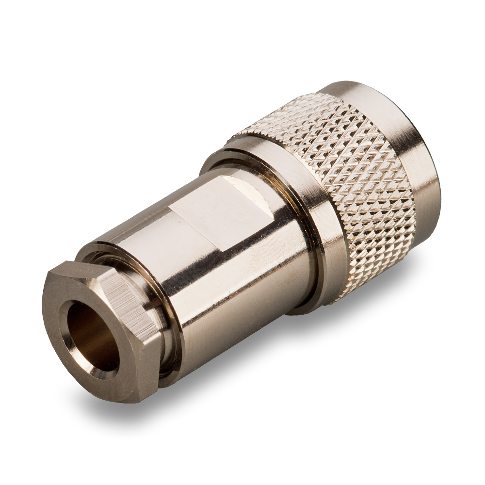 Разъем N-112B N(male) на кабели 5D-FB, RG-8X, LMR-300, сборный под пайку