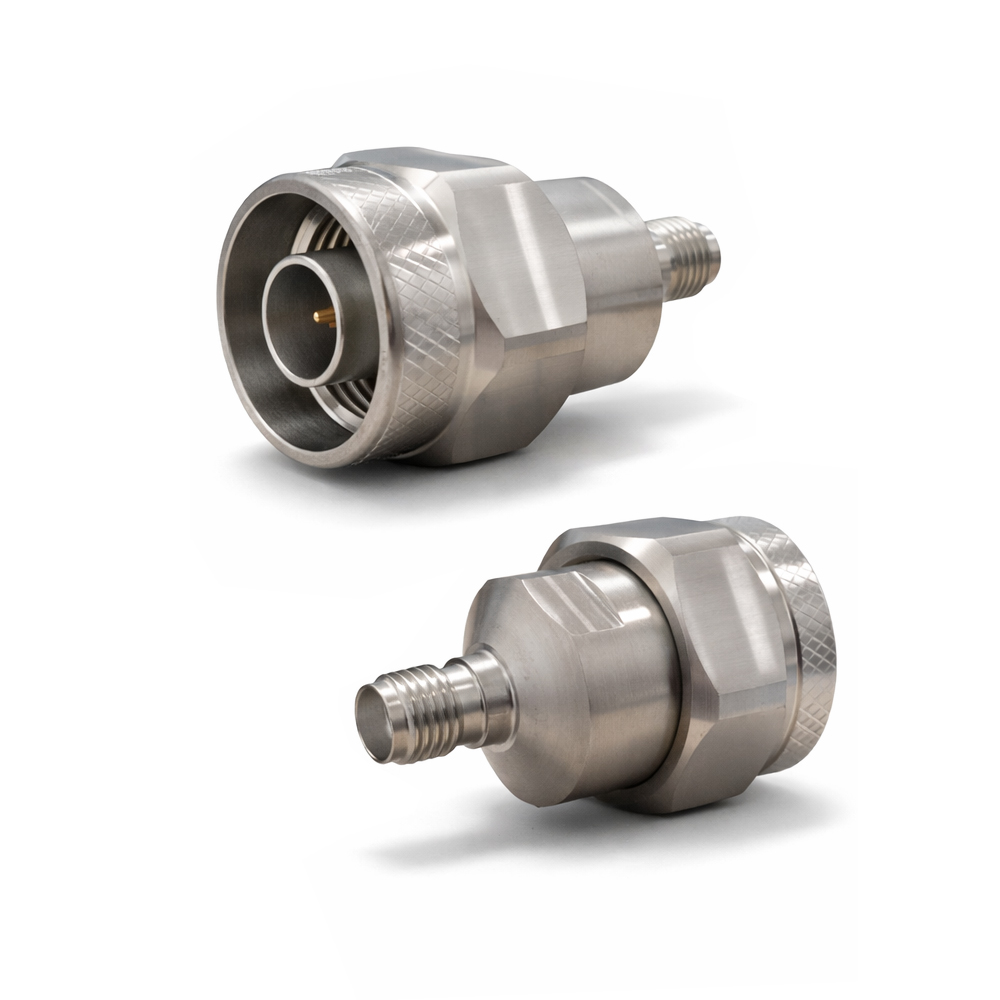 Переходник N(male) - SMA(female) до 18 ГГц, rev.H