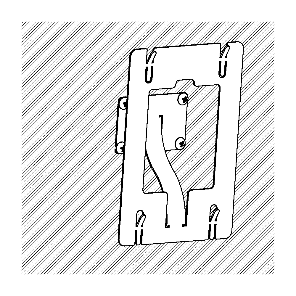 Гибкий кронштейн КПР3 для крепления антенны